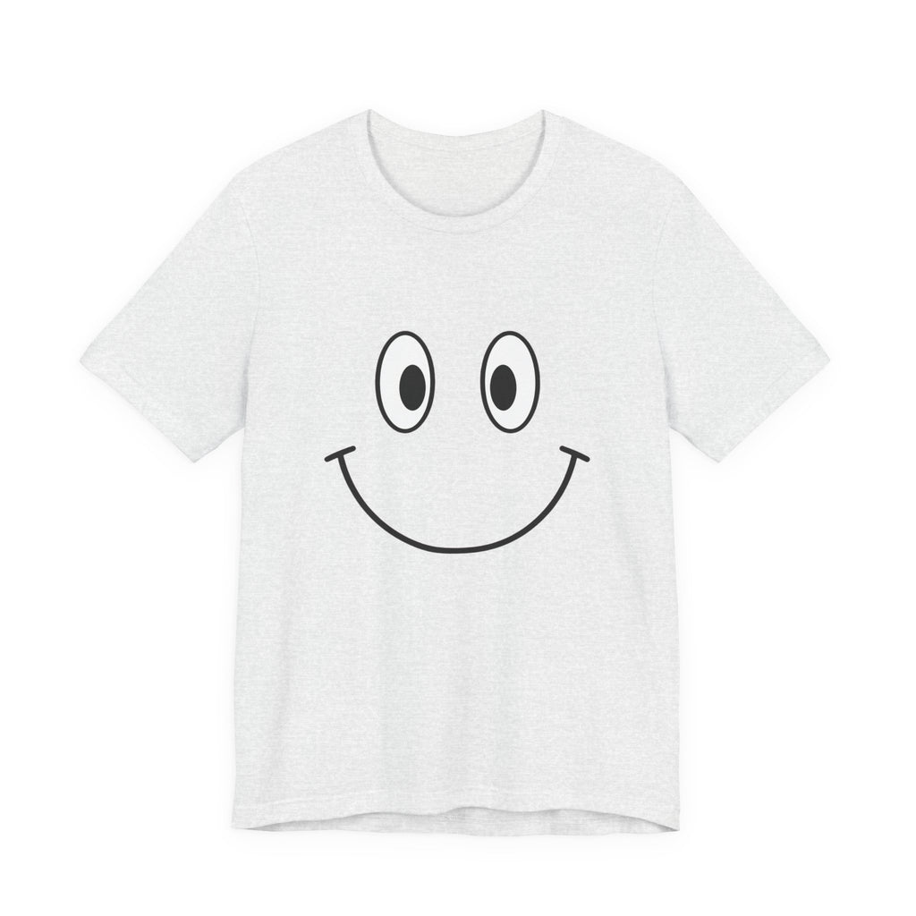 Unisex Jersey Short Sleeve Tee | Smile — a shirt that radiates positivity.