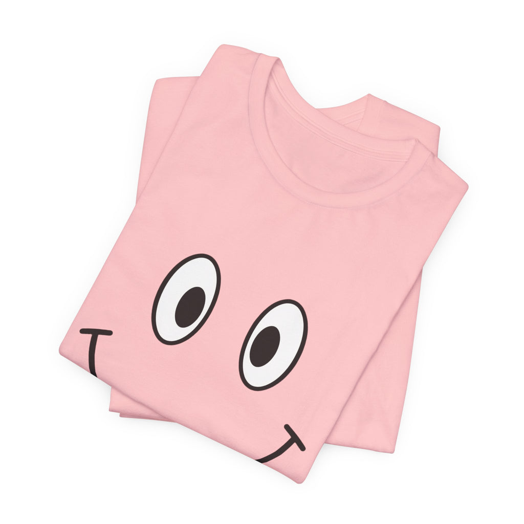 Unisex Jersey Short Sleeve Tee | Smile — a shirt that radiates positivity.