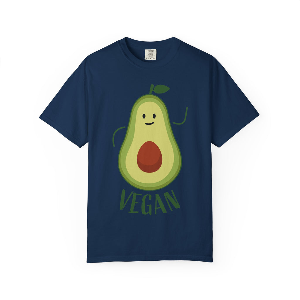 Avocado Anime Unisex T‑Shirt – Vegan Cotton, Relaxed Fit