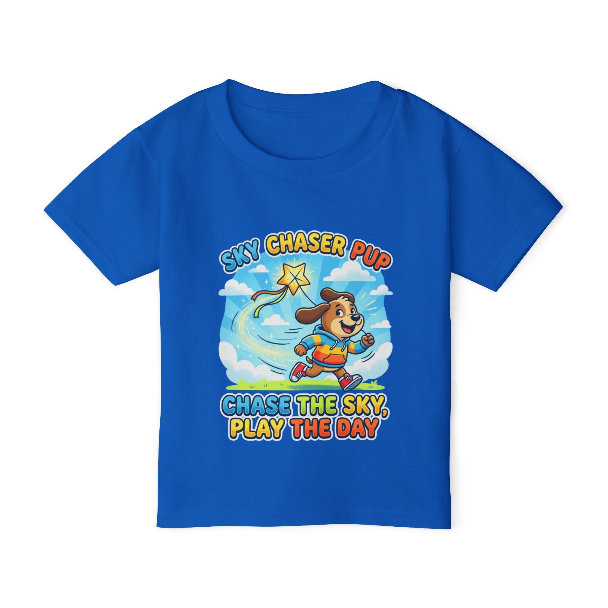 Sky Chaser Pup Kids Tee – Play the Day