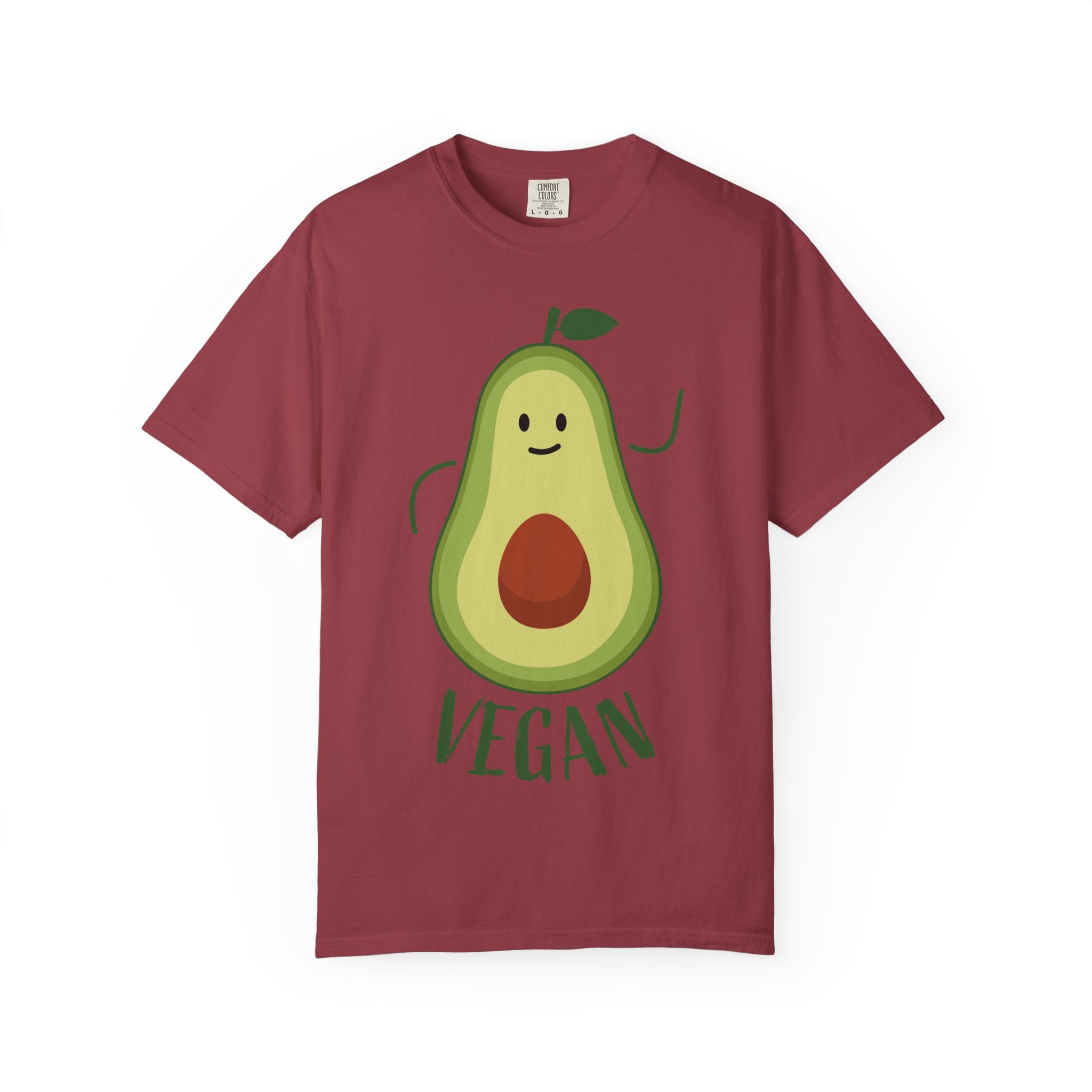 Avocado Anime Unisex T‑Shirt – Vegan Cotton, Relaxed Fit