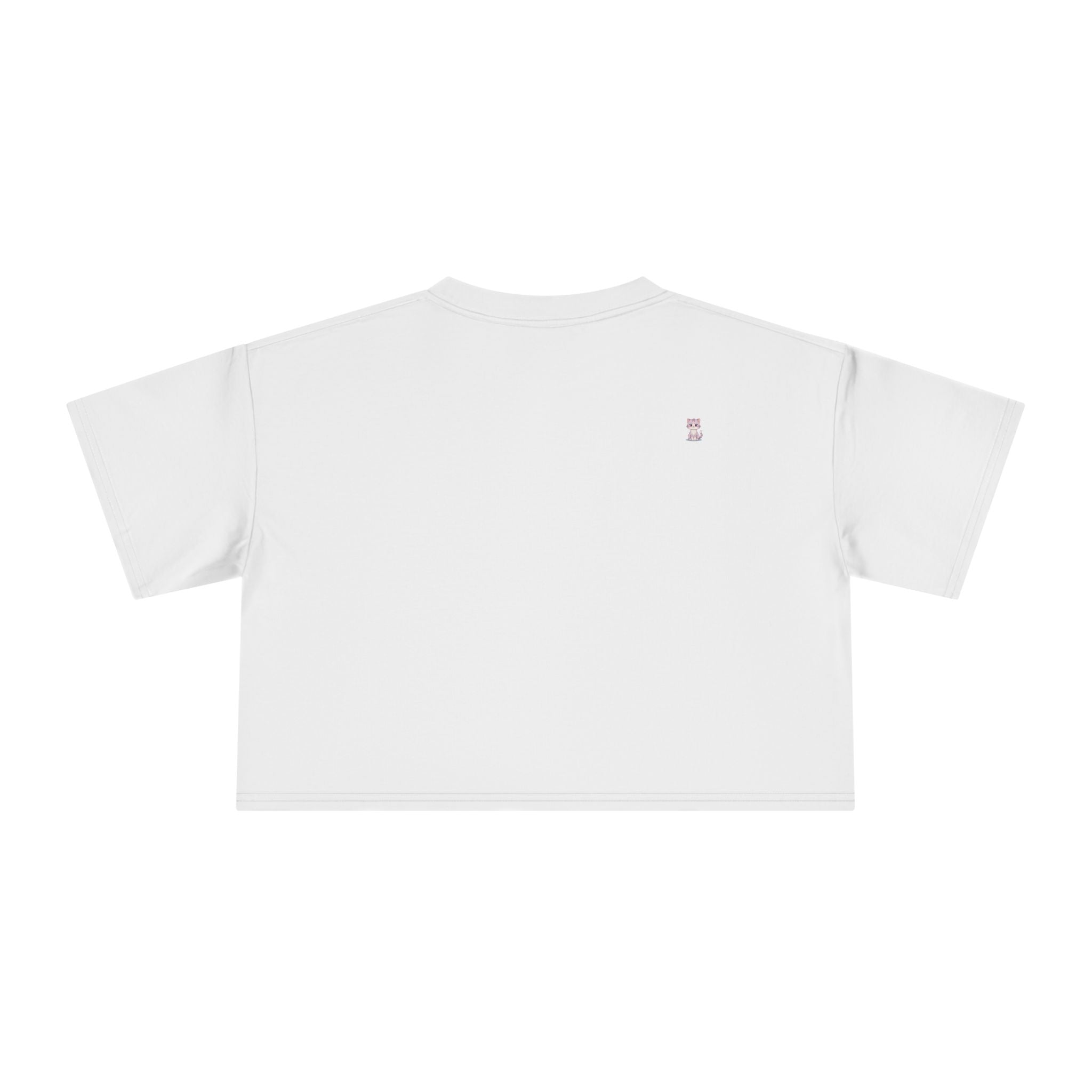 Women’s Crop Tee – Solid Elegance