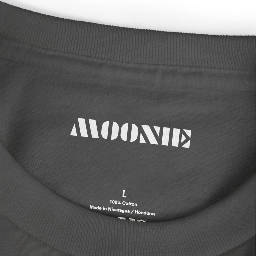 Garment-Dyed Cotton Tee | Solid Experience | Moonie