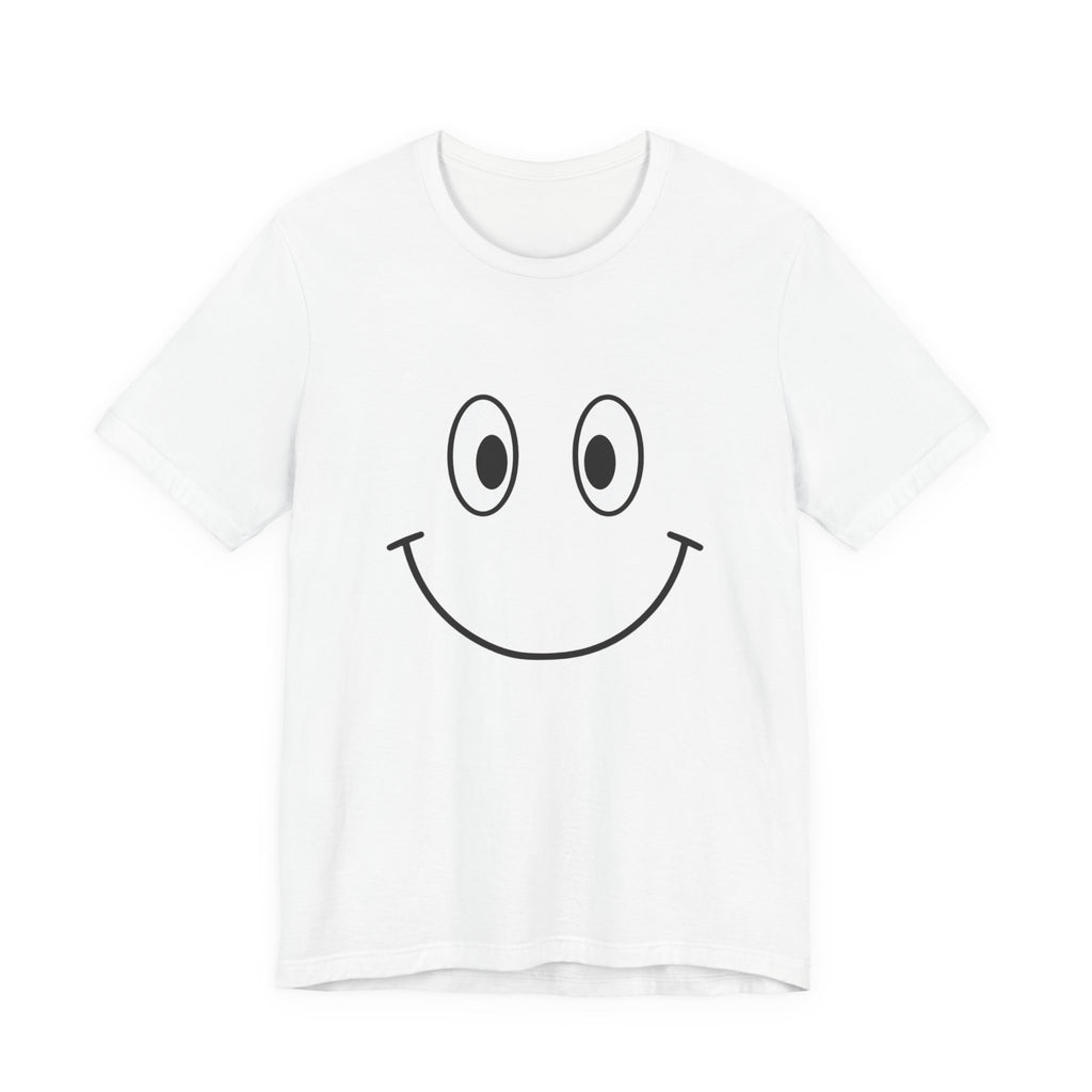 Unisex Jersey Short Sleeve Tee | Smile — a shirt that radiates positivity.
