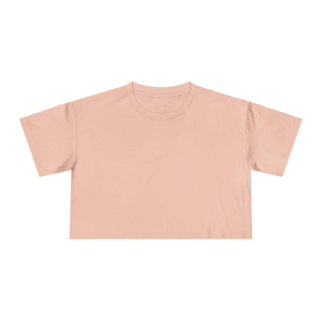 Women’s Crop Tee – Solid Elegance