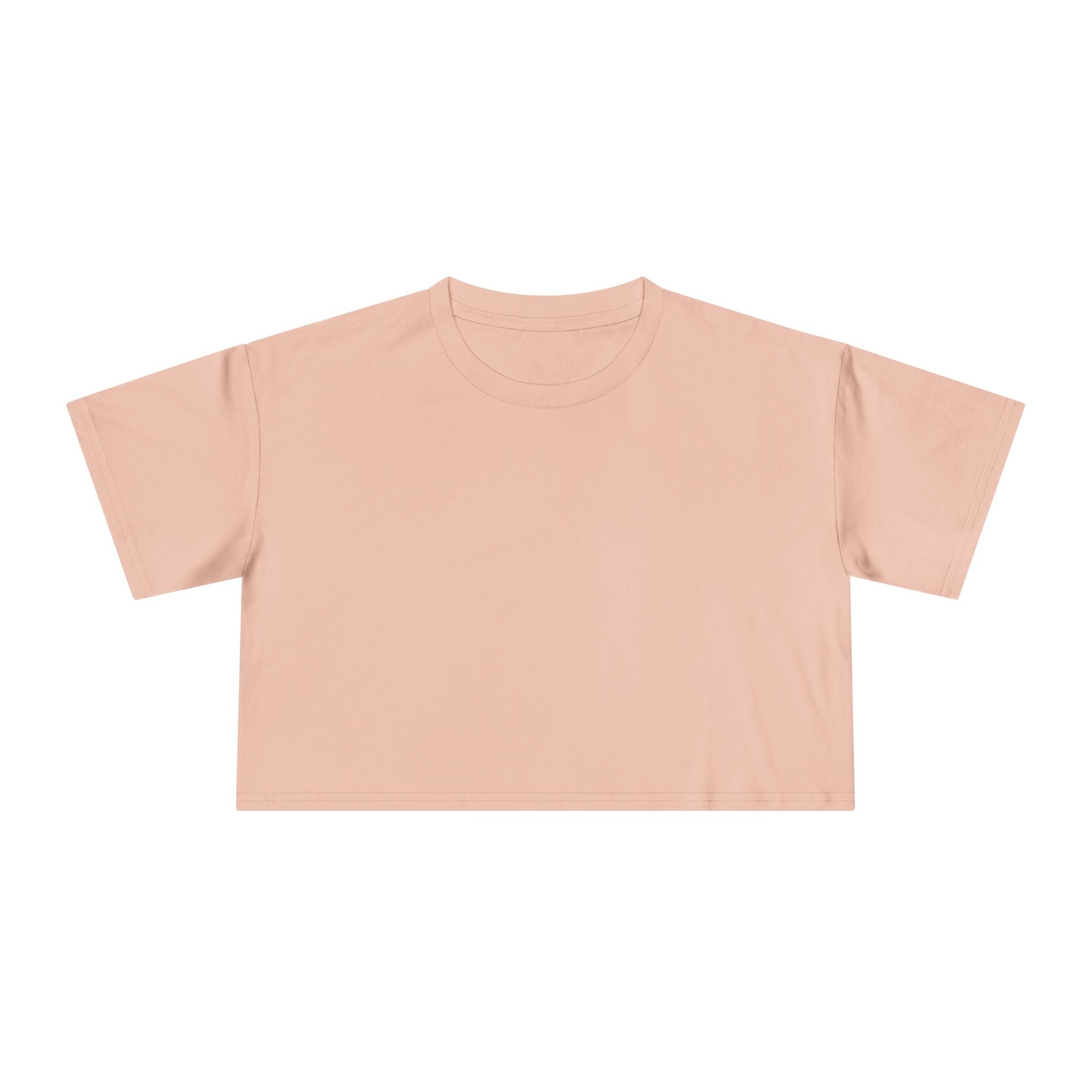 Women’s Crop Tee – Solid Elegance