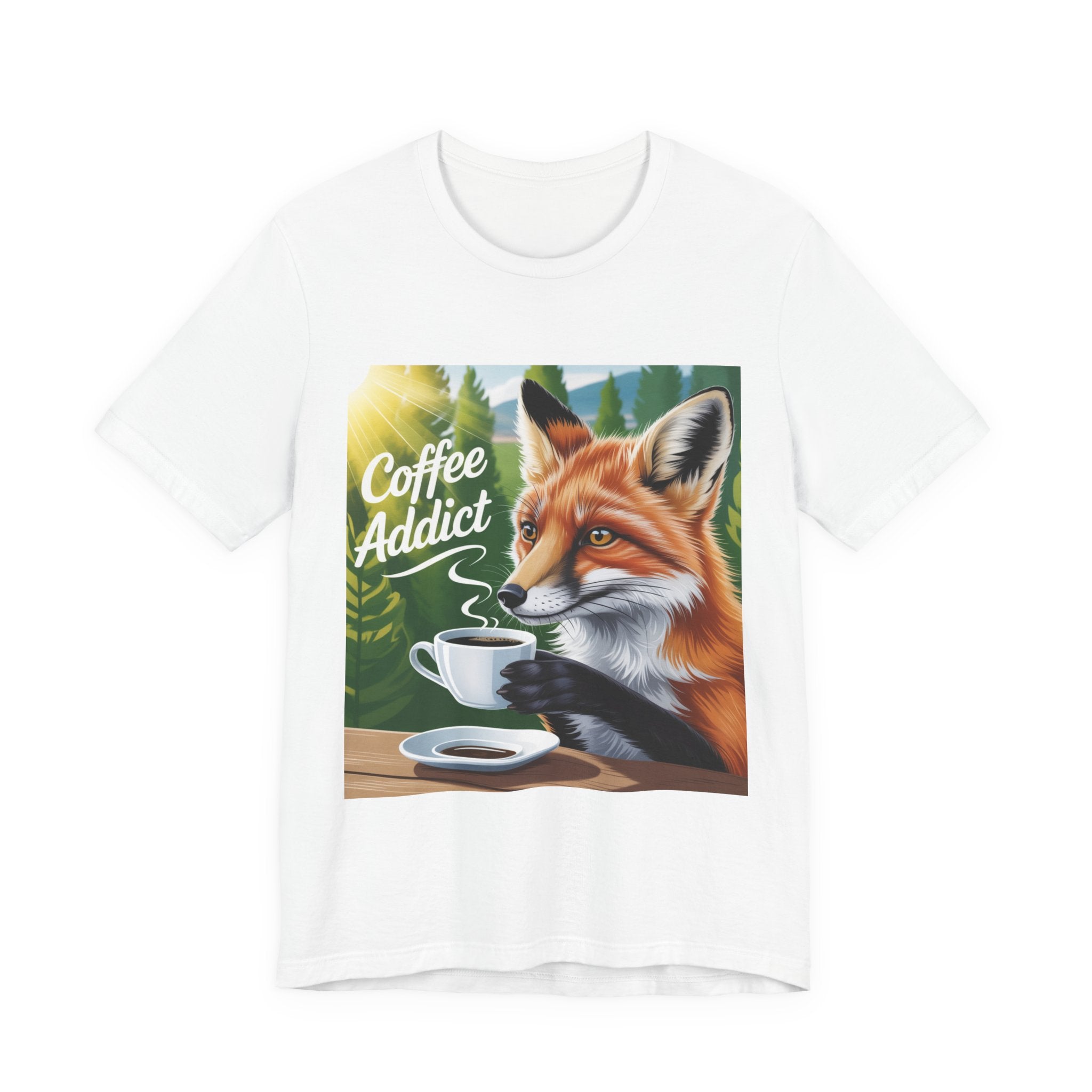 Moonie “Coffee Addict” Fox Tee