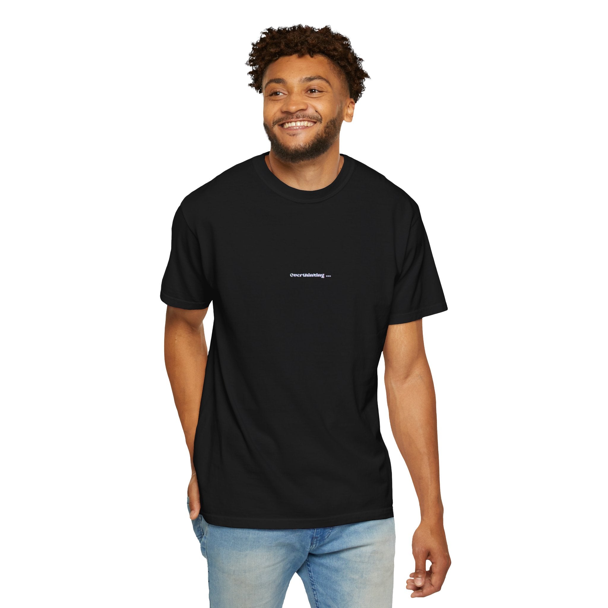 Moonie “Overthinking…” Minimalist Tee