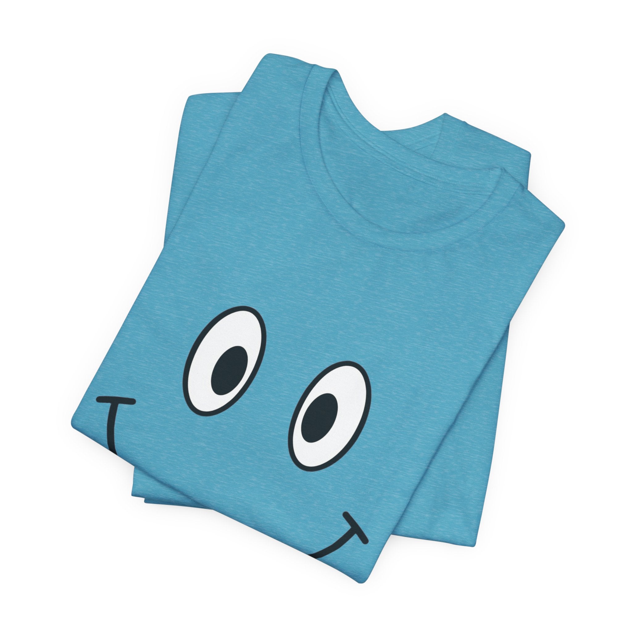 Unisex Jersey Short Sleeve Tee | Smile — a shirt that radiates positivity.