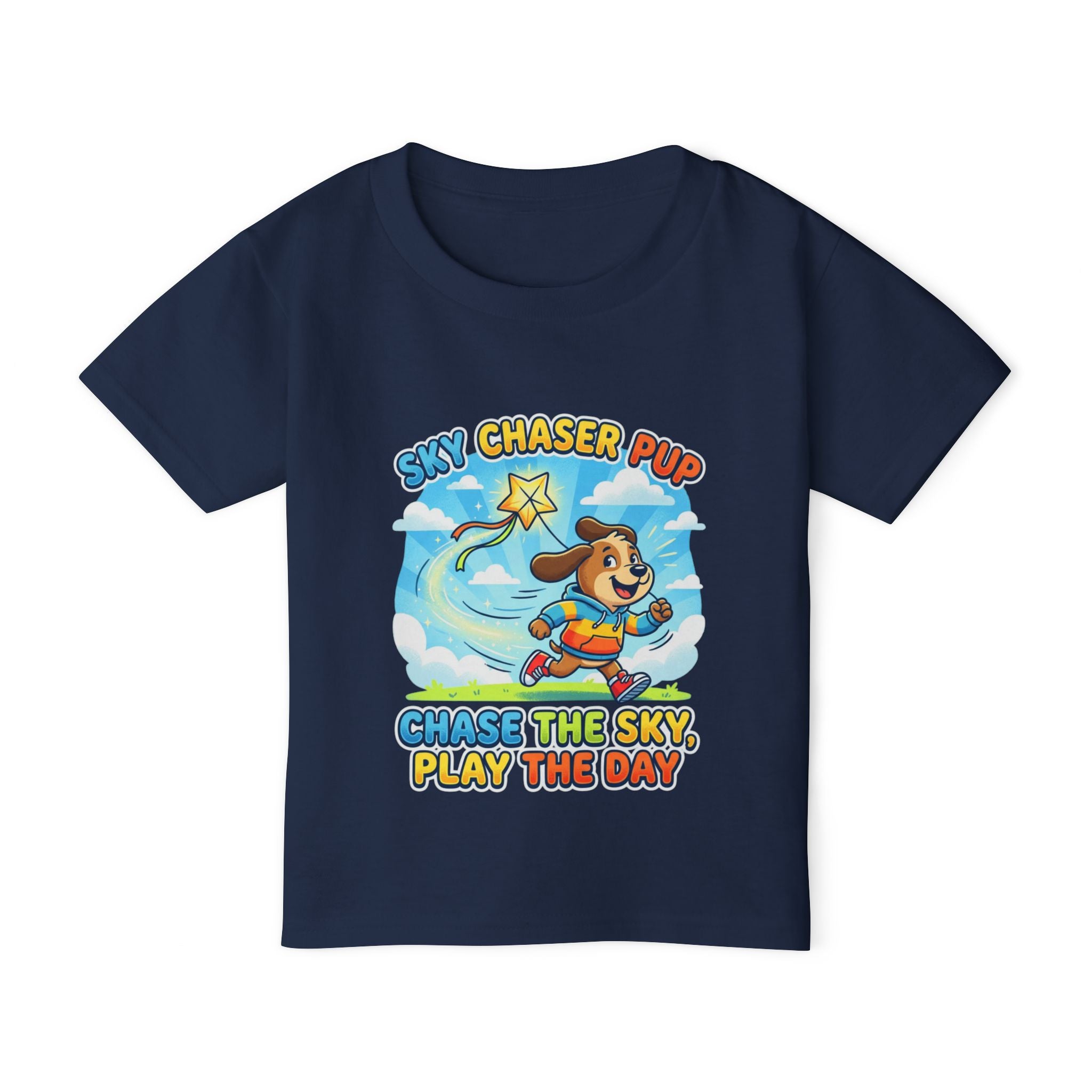 Sky Chaser Pup Kids Tee – Play the Day
