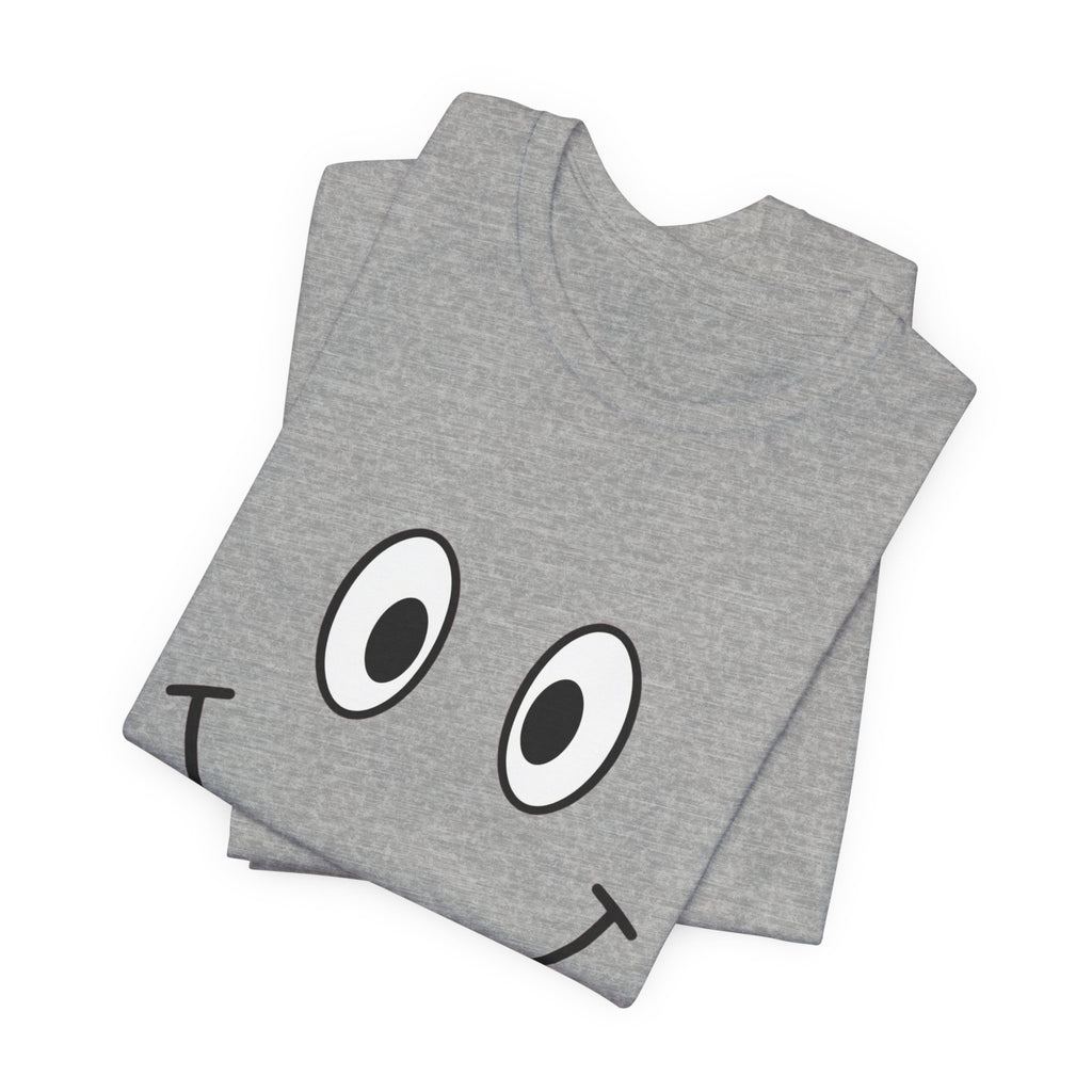 Unisex Jersey Short Sleeve Tee | Smile — a shirt that radiates positivity.
