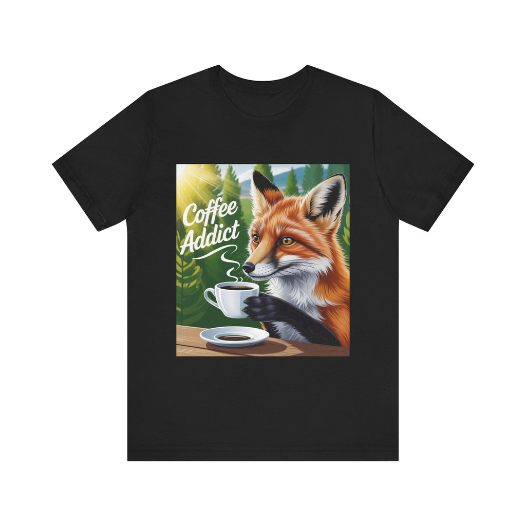 Moonie “Coffee Addict” Fox Tee