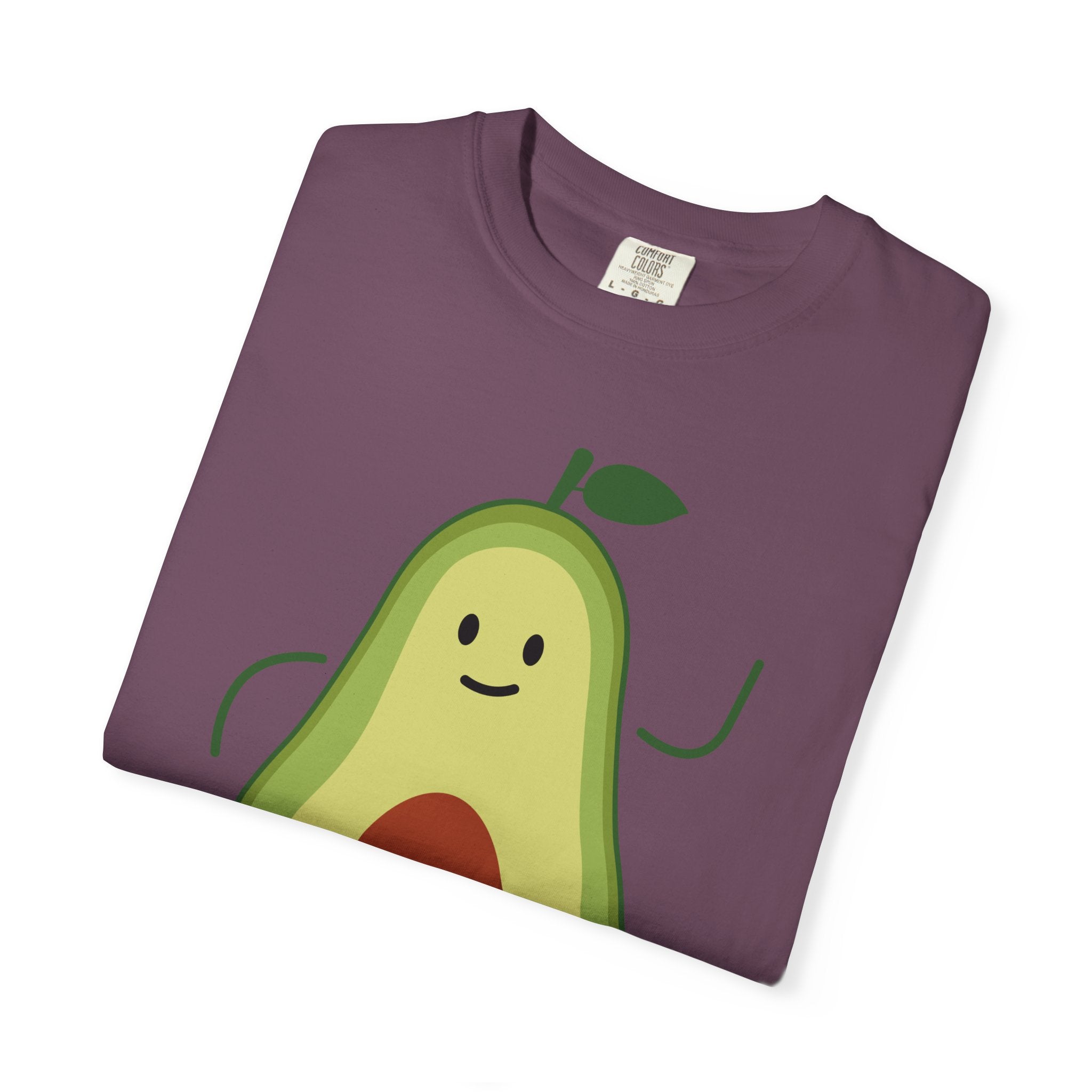 Avocado Anime Unisex T‑Shirt – Vegan Cotton, Relaxed Fit