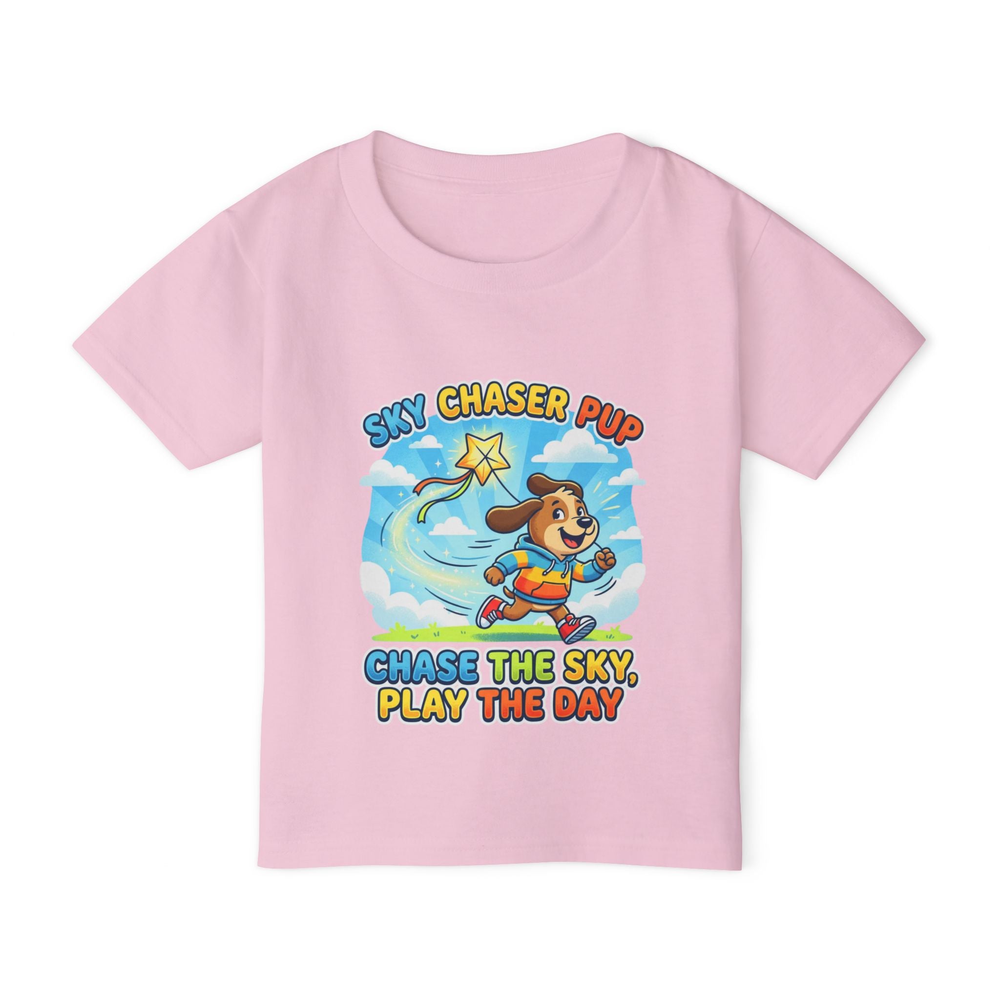 Sky Chaser Pup Kids Tee – Play the Day