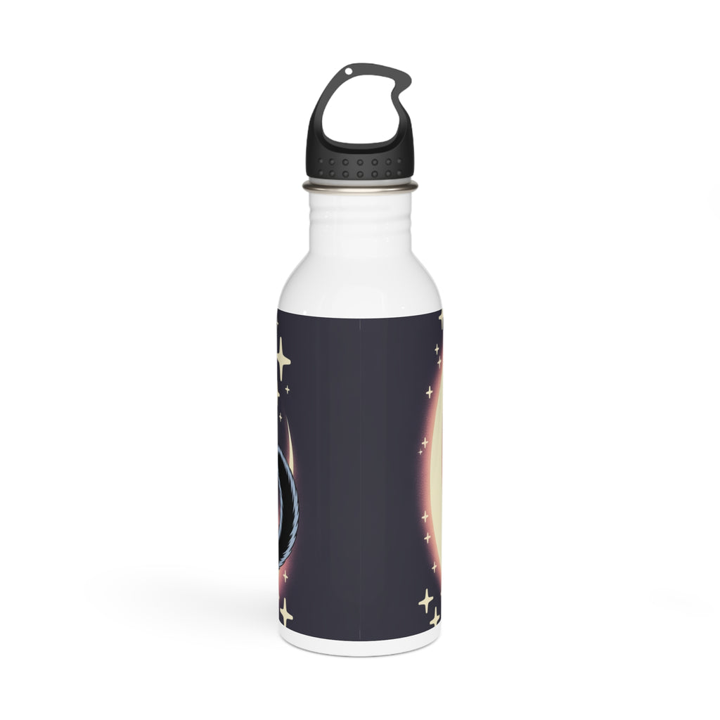Cosmic Cat Stainless Steel Water Bottle