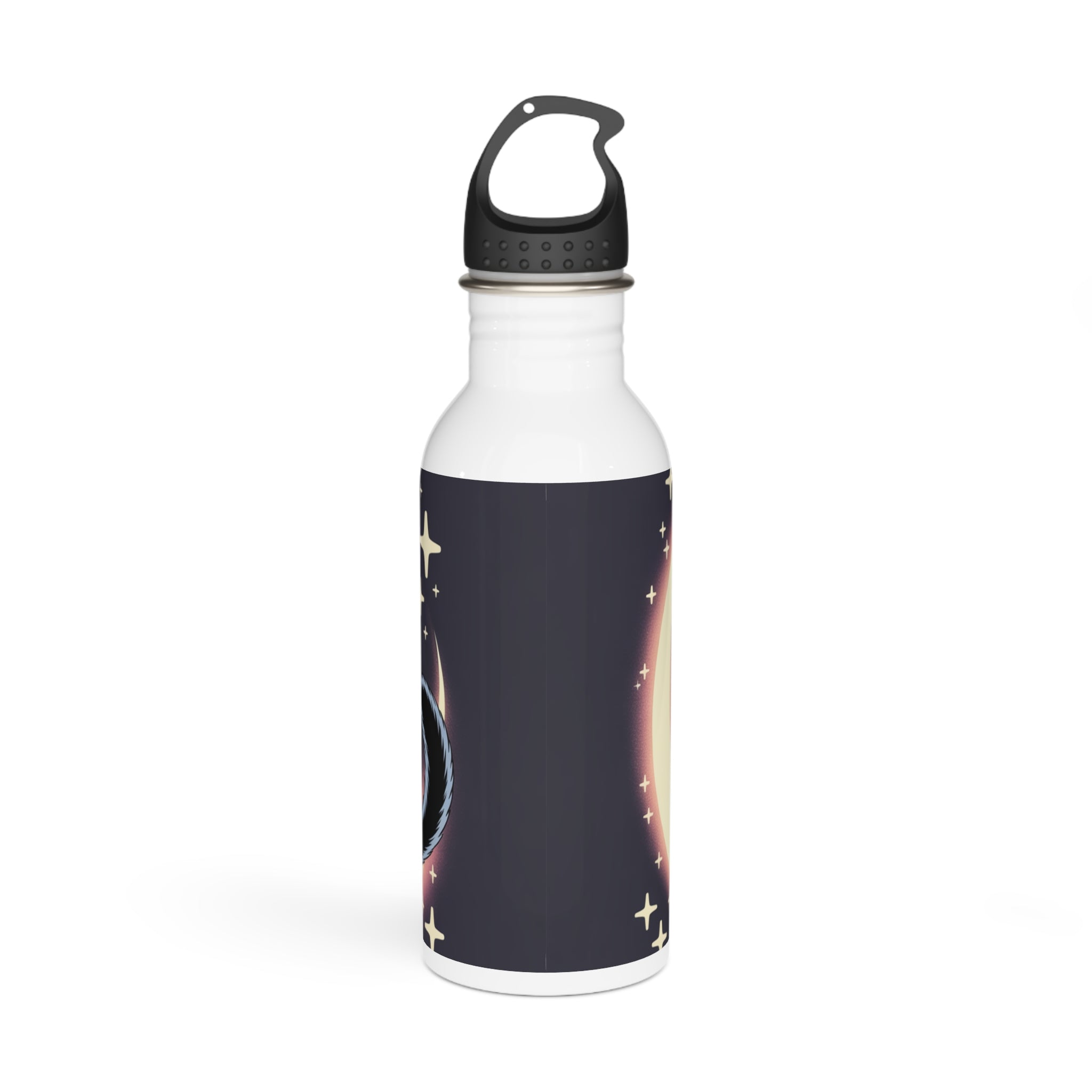Cosmic Cat Stainless Steel Water Bottle