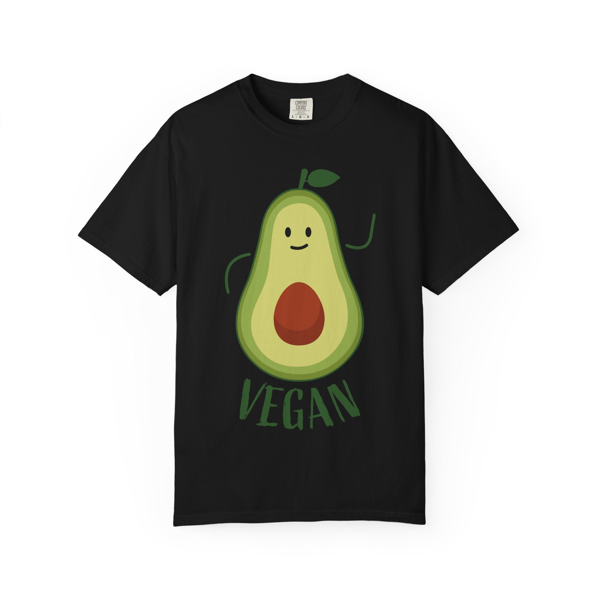 Avocado Anime Unisex T‑Shirt – Vegan Cotton, Relaxed Fit