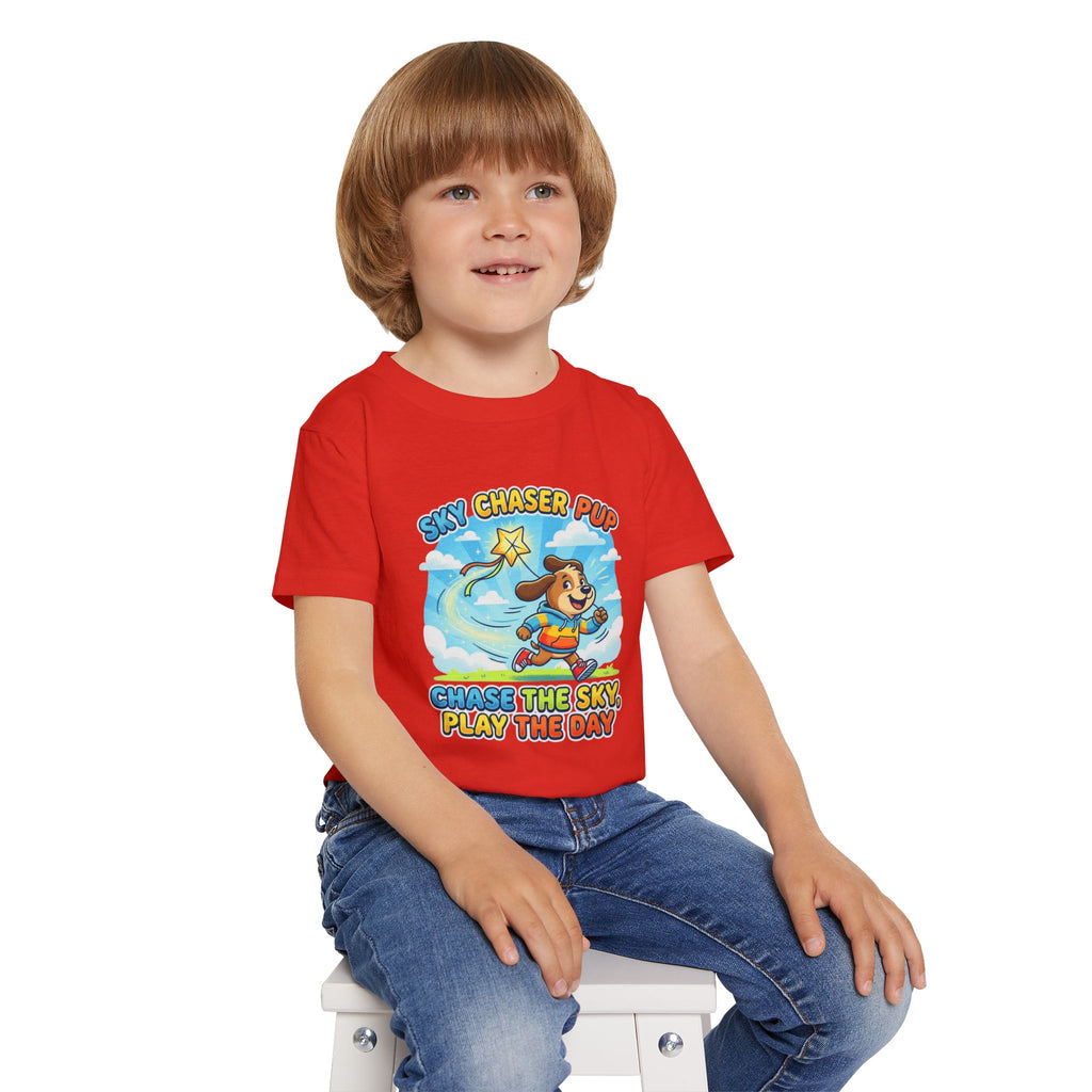 Sky Chaser Pup Kids Tee – Play the Day