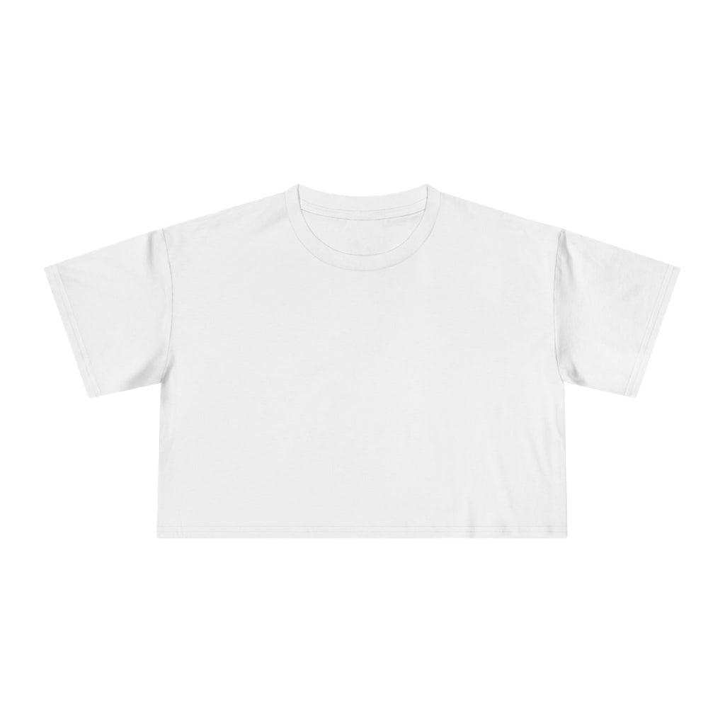 Women’s Crop Tee – Solid Elegance