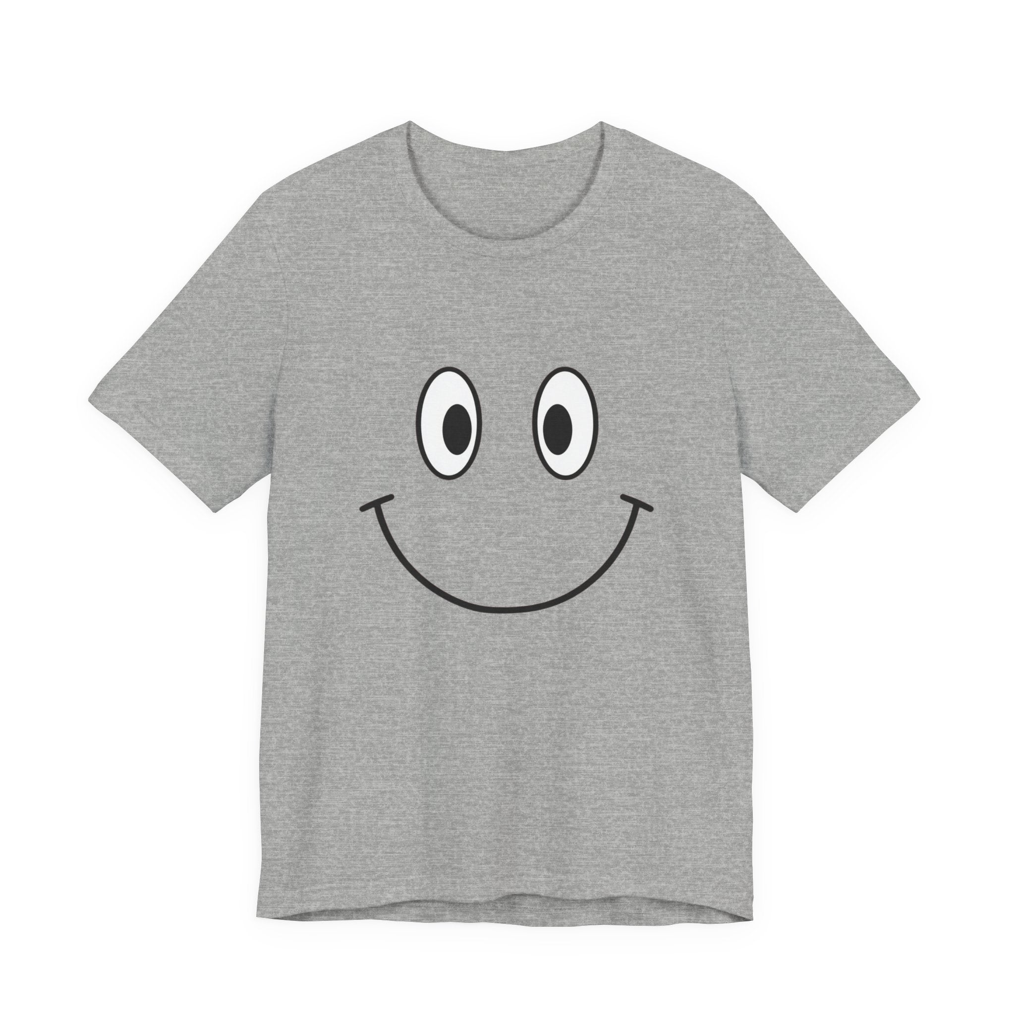 Unisex Jersey Short Sleeve Tee | Smile — a shirt that radiates positivity.