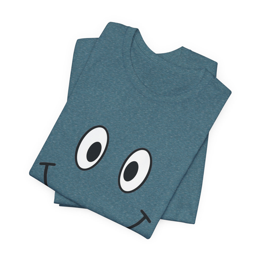 Unisex Jersey Short Sleeve Tee | Smile — a shirt that radiates positivity.
