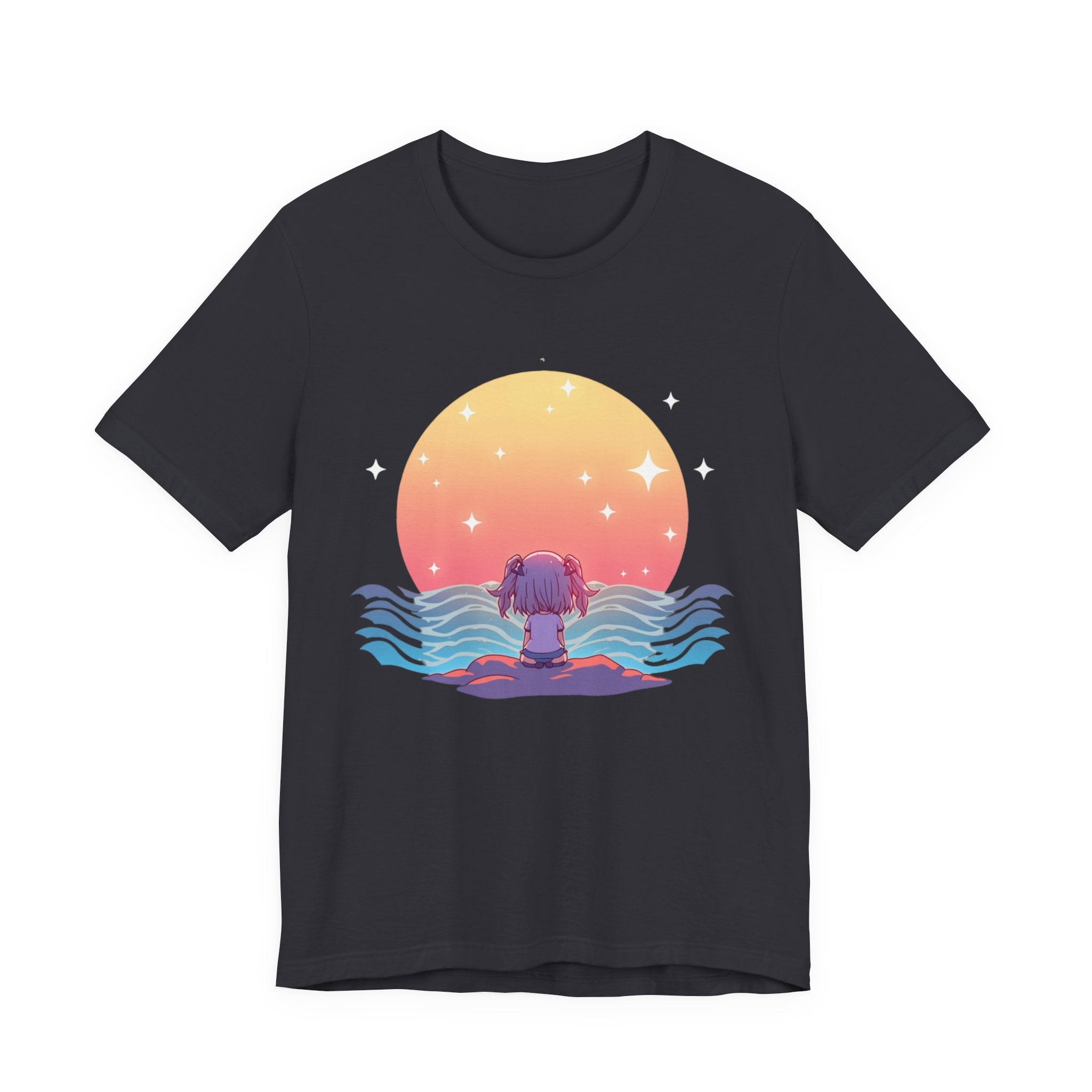 Moonie “Ocean Sun” Anime Tee