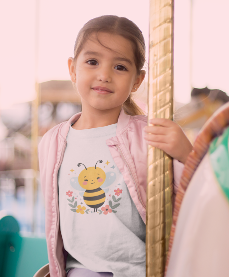 Youth Ultra Cotton Tee | Buzz Bloom – Joy Edition