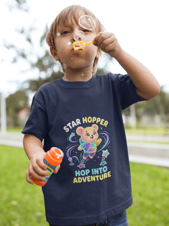 Star Hopper Kids Tee – Adventure Edition