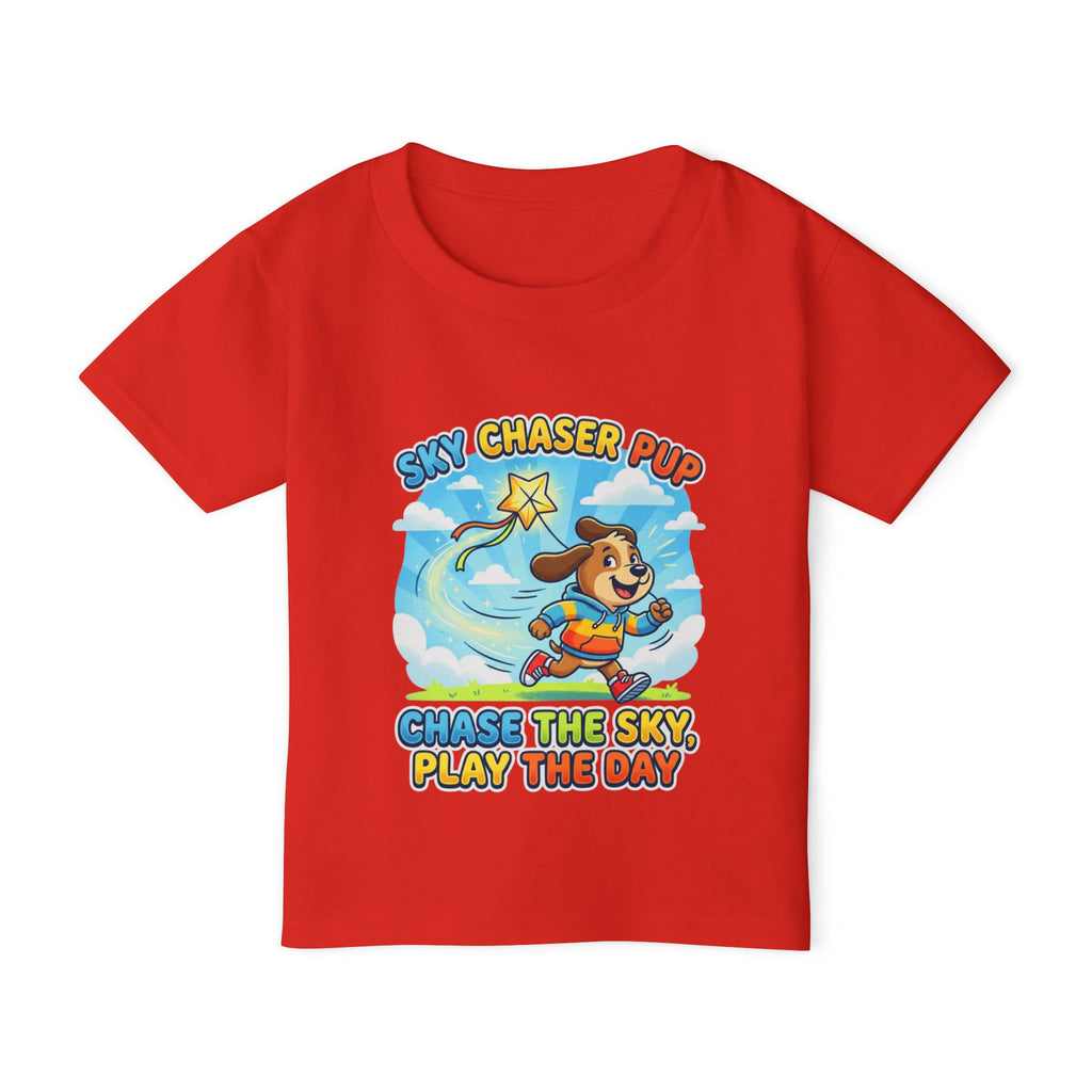 Sky Chaser Pup Kids Tee – Play the Day