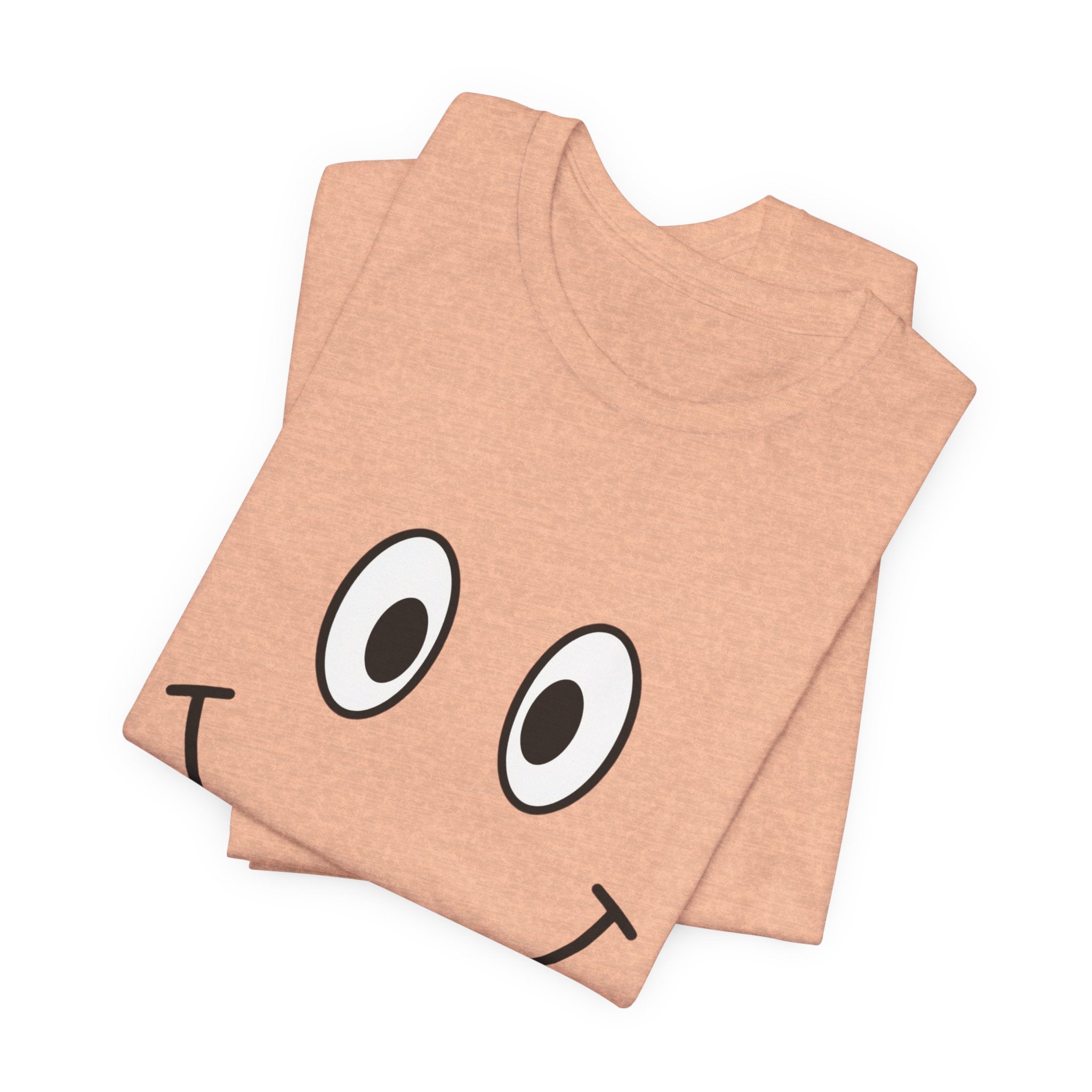 Unisex Jersey Short Sleeve Tee | Smile — a shirt that radiates positivity.