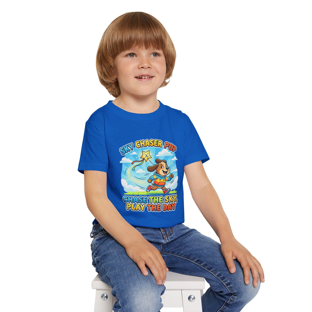 Sky Chaser Pup Kids Tee – Play the Day
