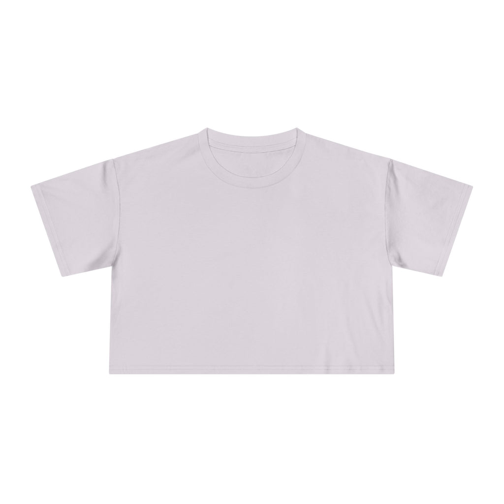 Women’s Crop Tee – Solid Elegance