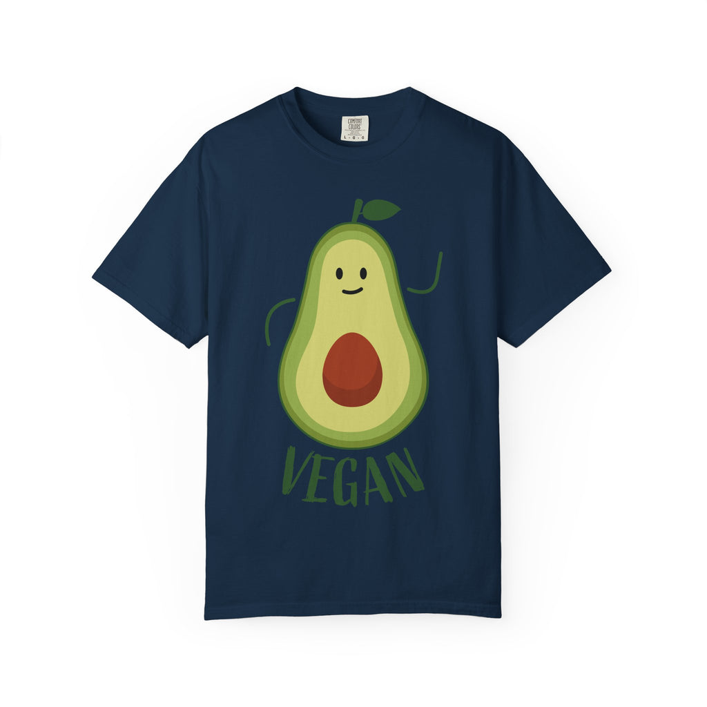 Avocado Anime Unisex T‑Shirt – Vegan Cotton, Relaxed Fit