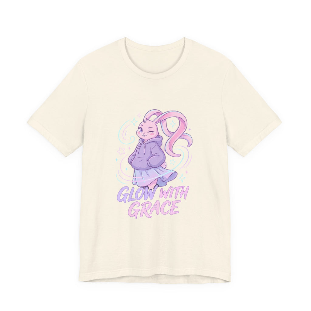 Glow With Grace Bunny Women’s Tee – Radiant Edition