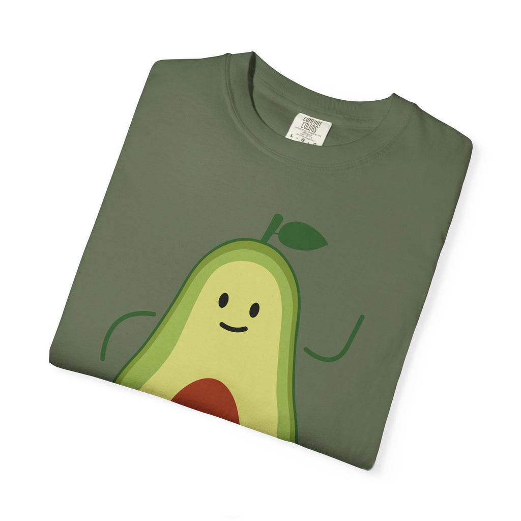 Avocado Anime Unisex T‑Shirt – Vegan Cotton, Relaxed Fit