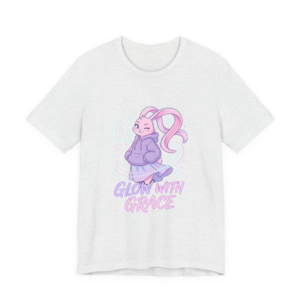 Glow With Grace Bunny Women’s Tee – Radiant Edition