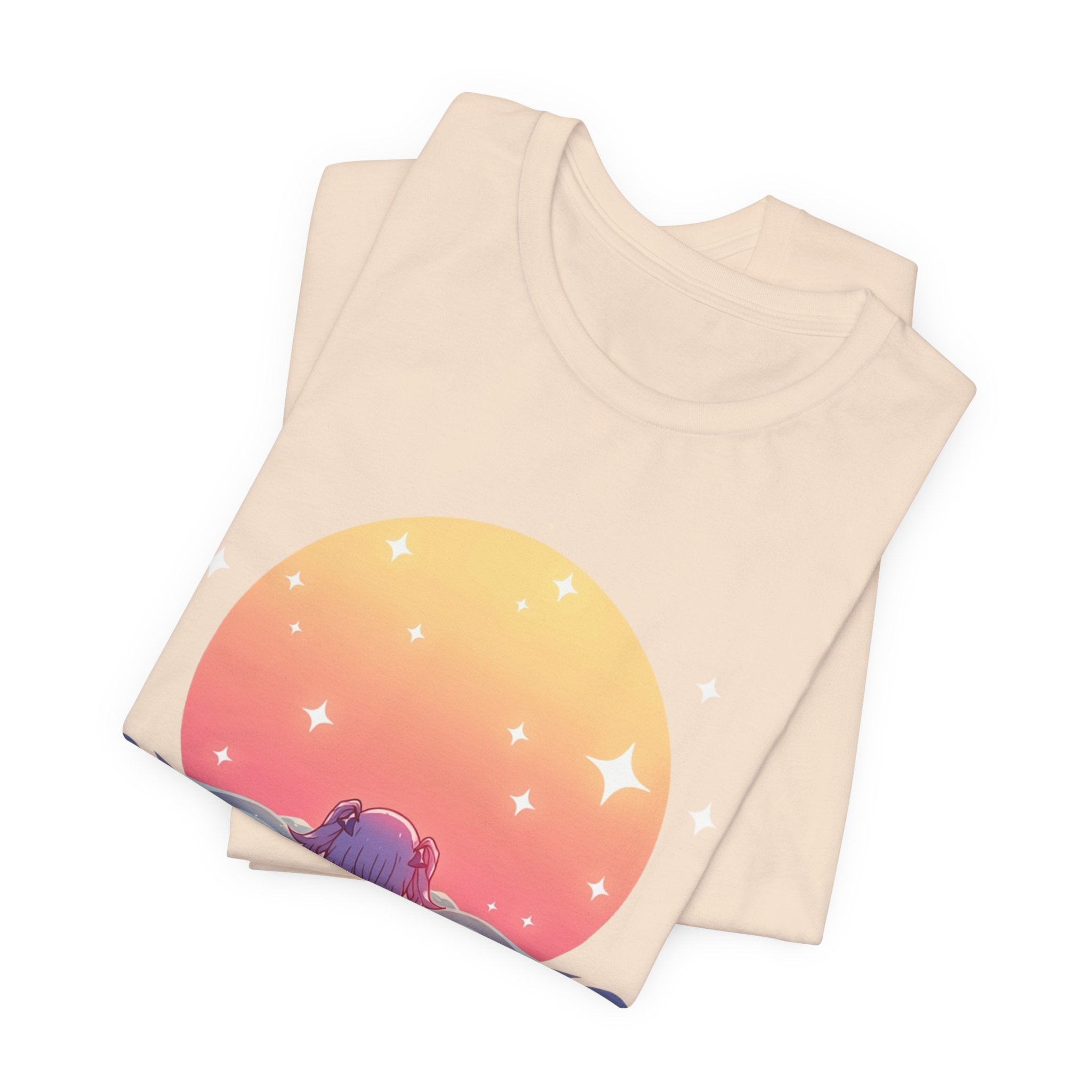 Moonie “Ocean Sun” Anime Tee