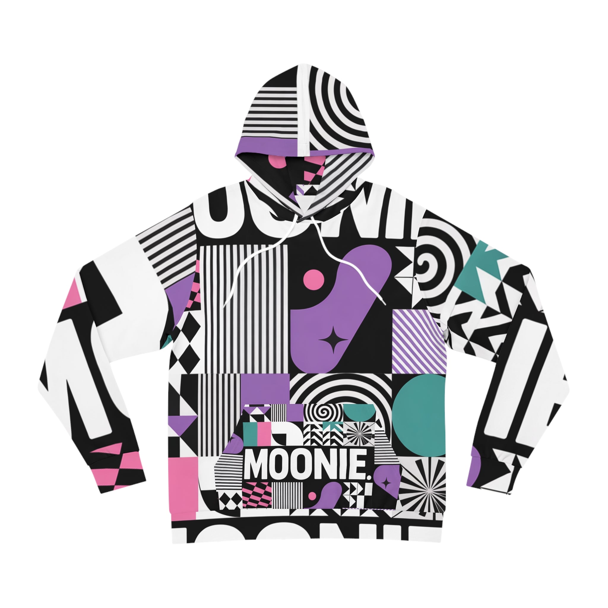 Moonie Illusion Fashion Hoodie — Stylish Graphics