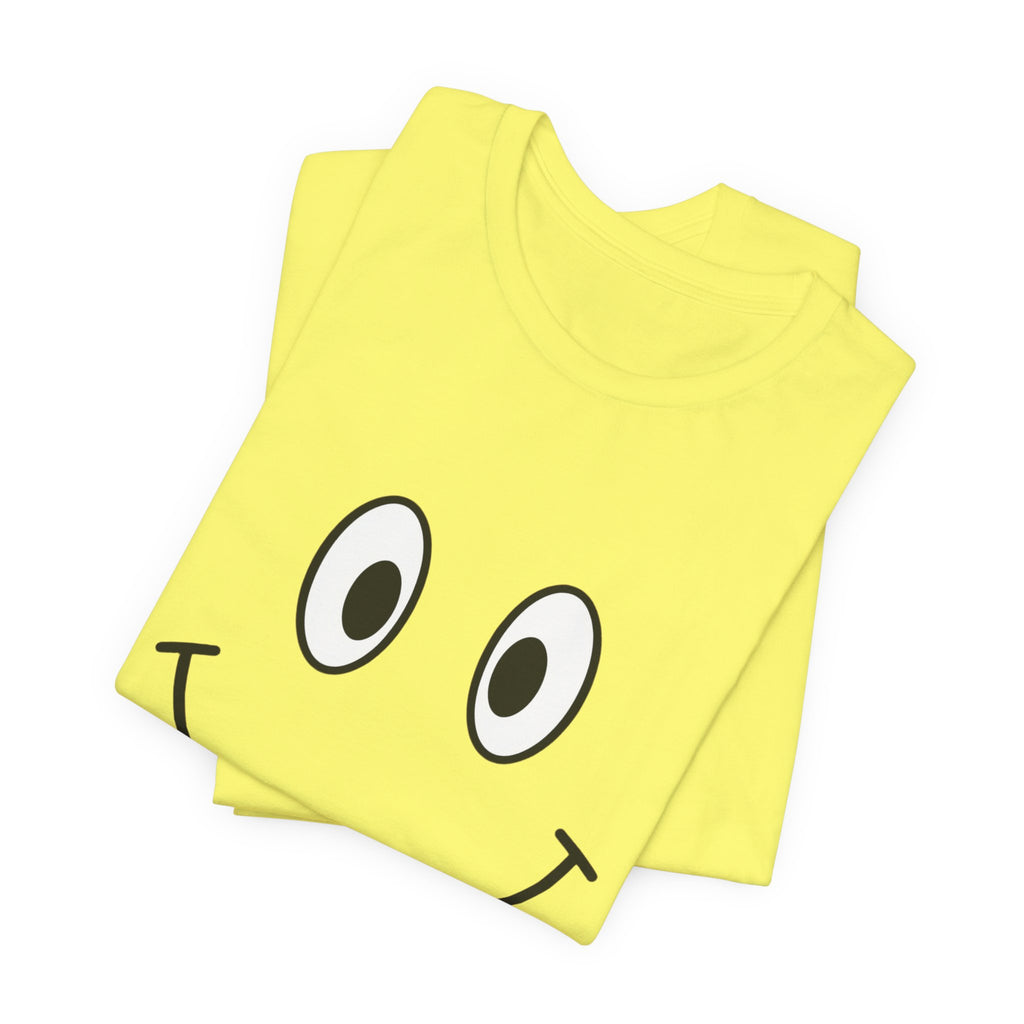 Unisex Jersey Short Sleeve Tee | Smile — a shirt that radiates positivity.