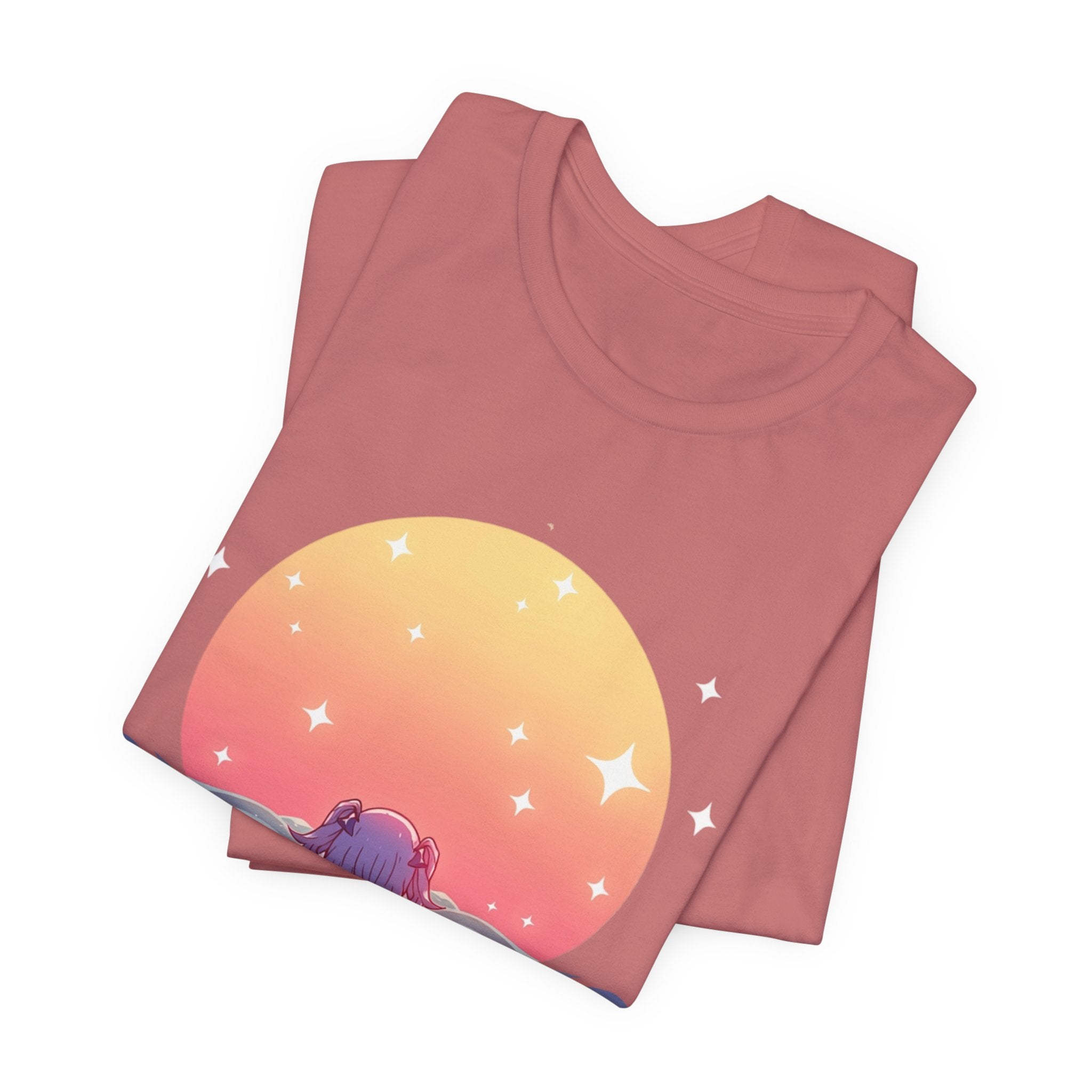 Moonie “Ocean Sun” Anime Tee