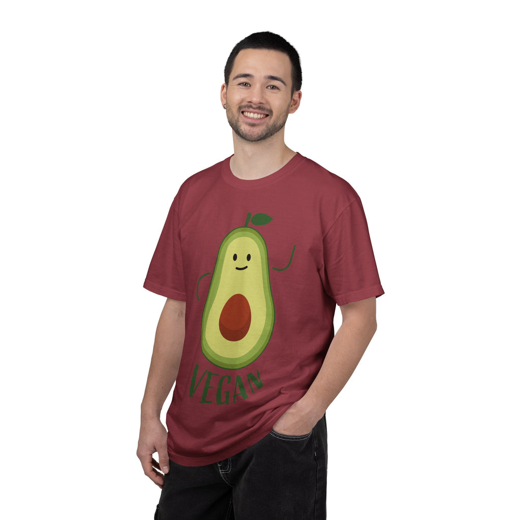 Avocado Anime Unisex T‑Shirt – Vegan Cotton, Relaxed Fit