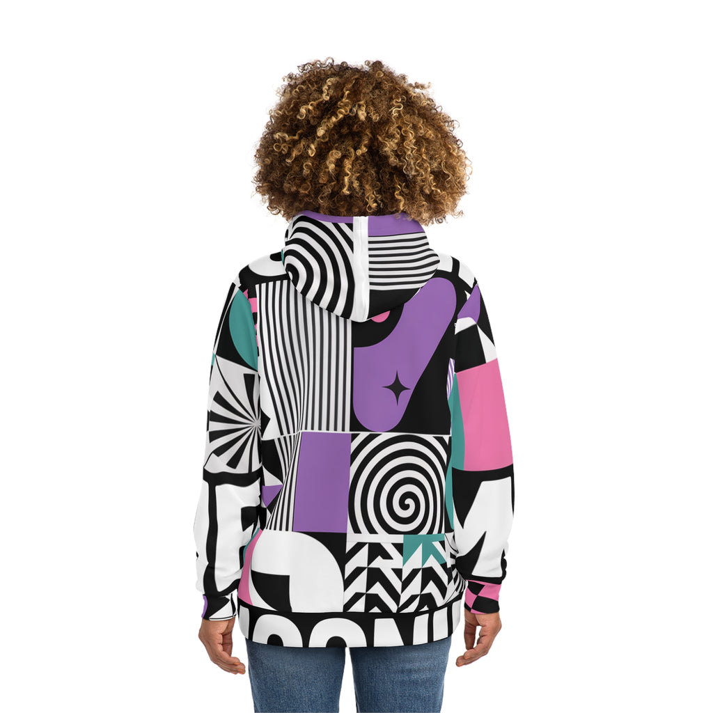 Moonie Illusion Fashion Hoodie — Stylish Graphics