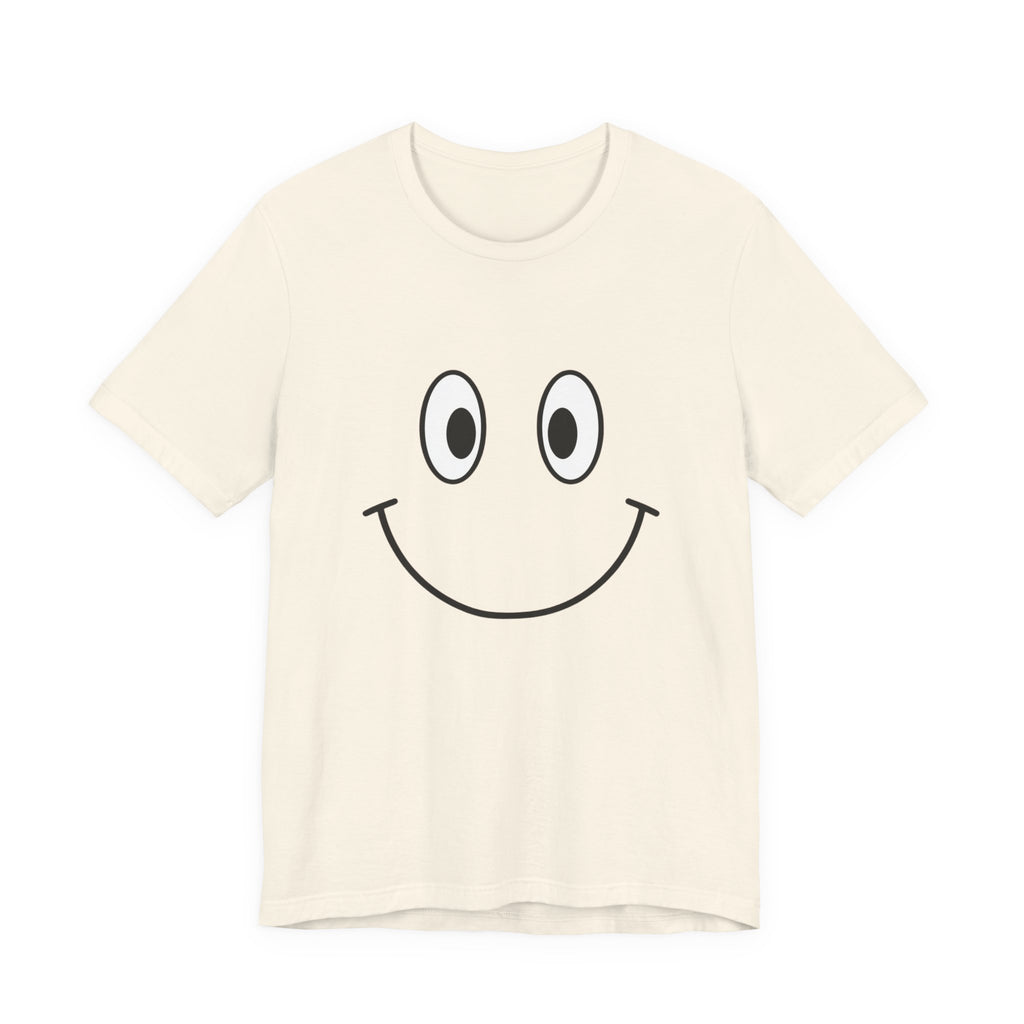 Unisex Jersey Short Sleeve Tee | Smile — a shirt that radiates positivity.