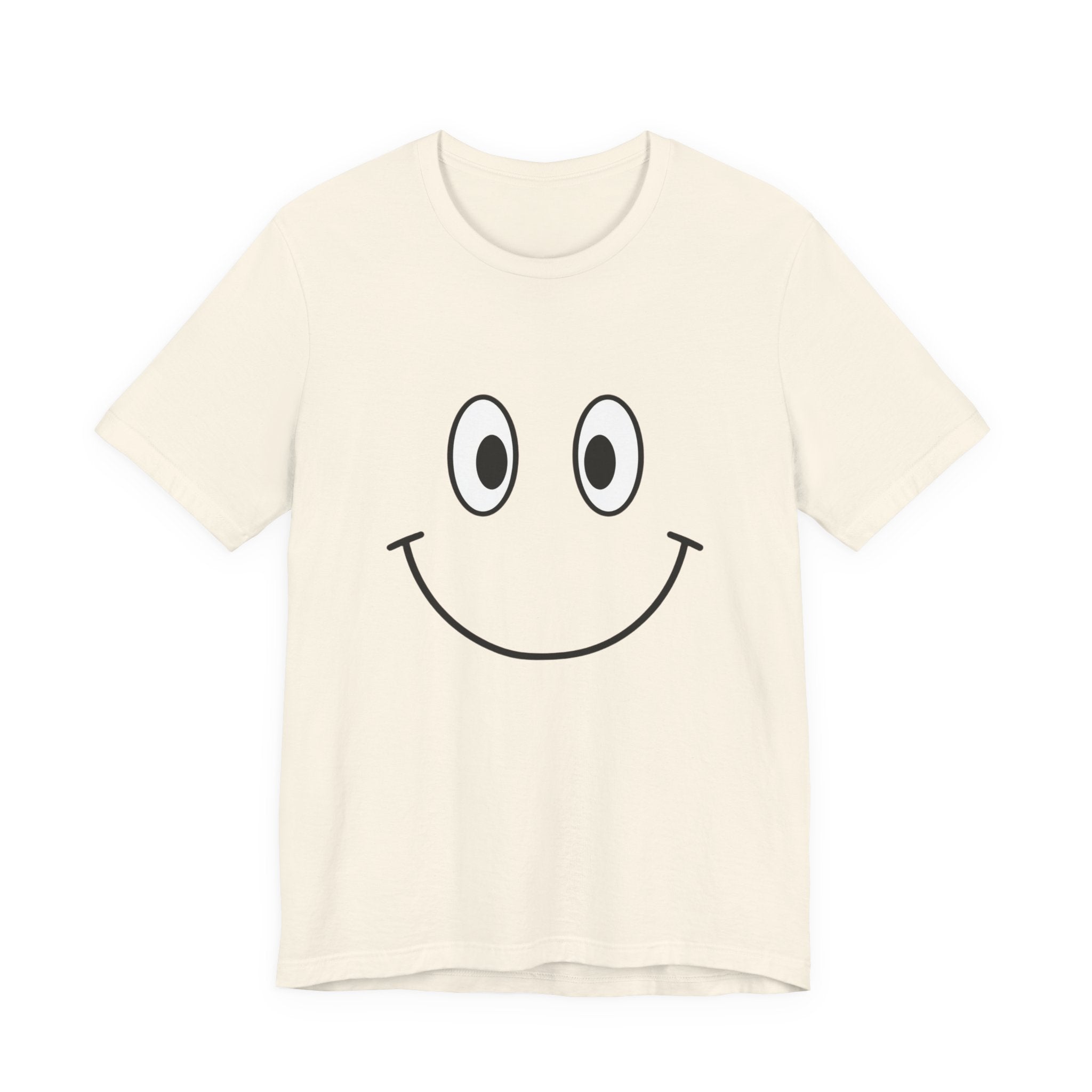 Unisex Jersey Short Sleeve Tee | Smile — a shirt that radiates positivity.