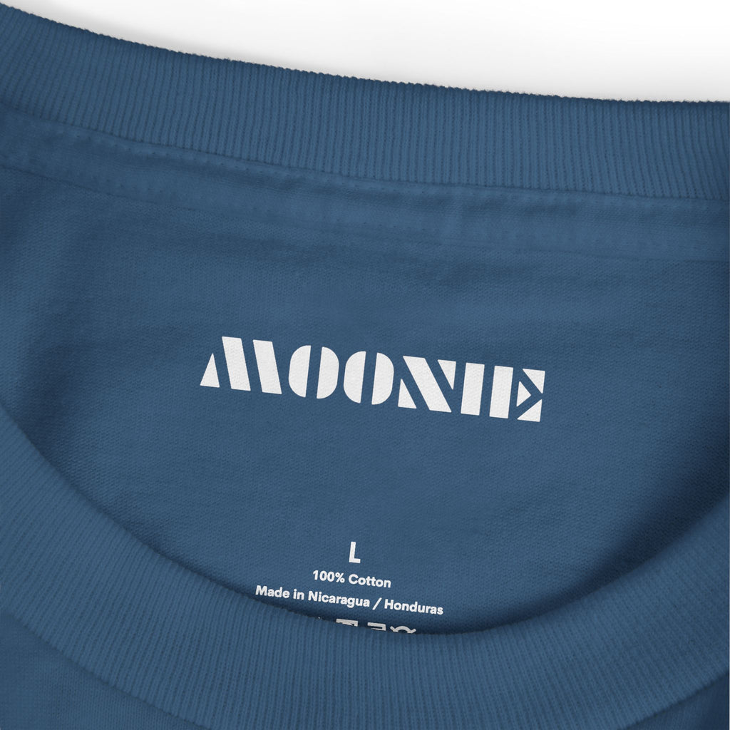 Garment-Dyed Cotton Tee | Solid Experience | Moonie