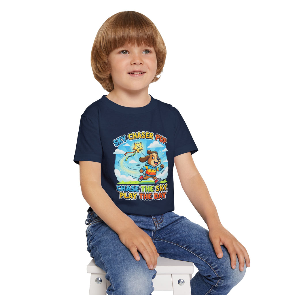 Sky Chaser Pup Kids Tee – Play the Day