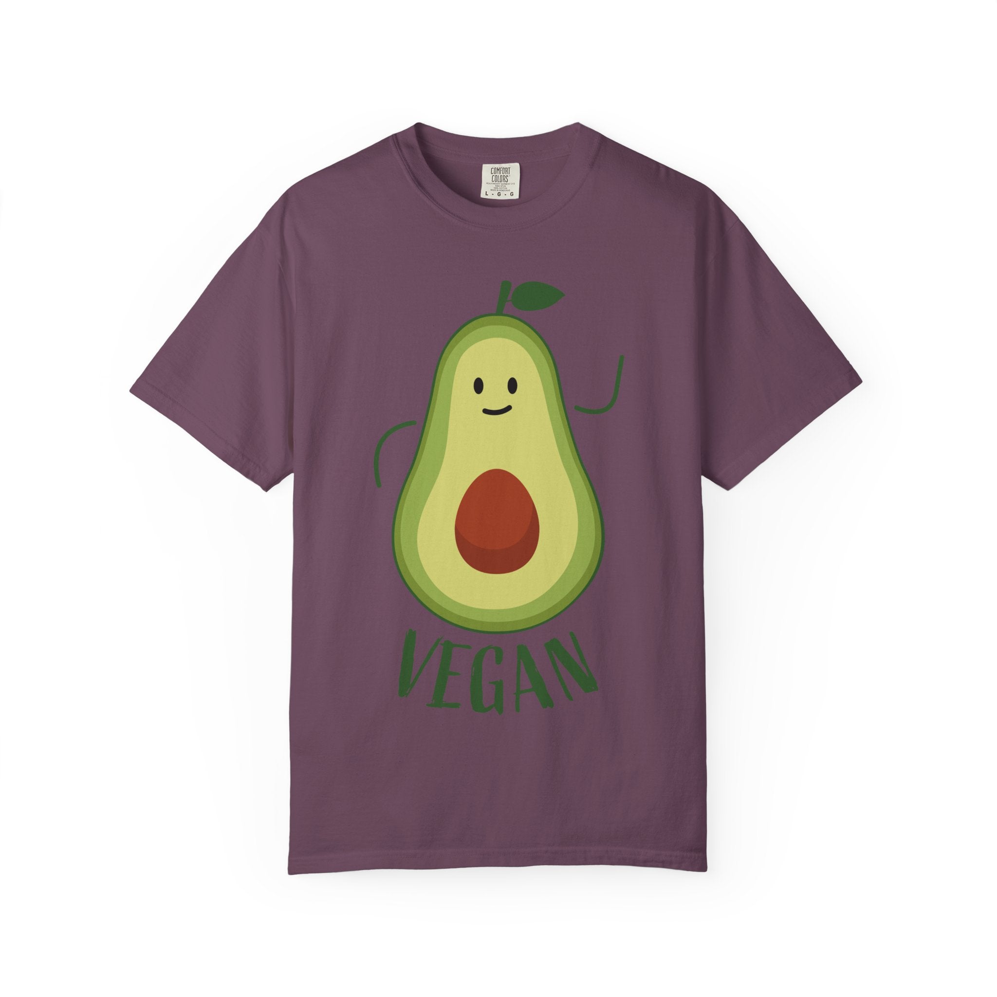 Avocado Anime Unisex T‑Shirt – Vegan Cotton, Relaxed Fit
