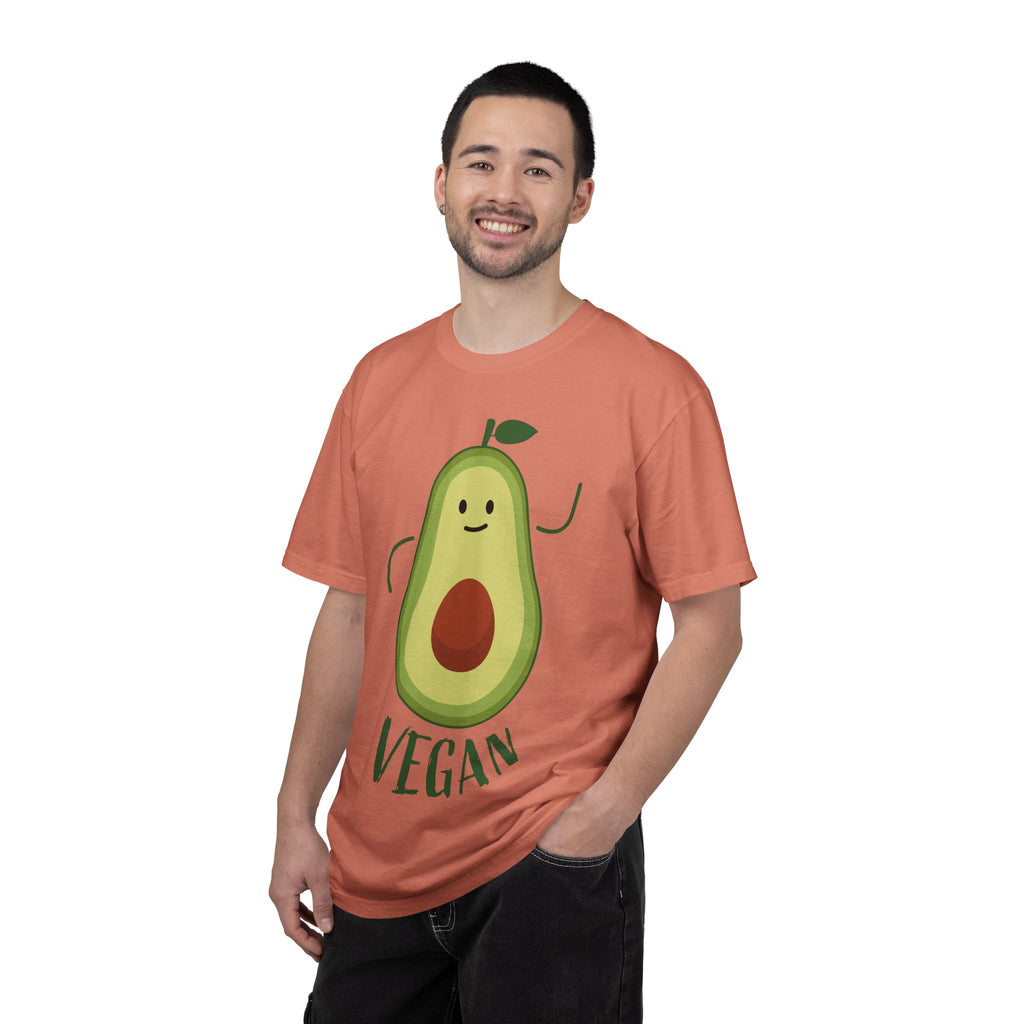 Avocado Anime Unisex T‑Shirt – Vegan Cotton, Relaxed Fit