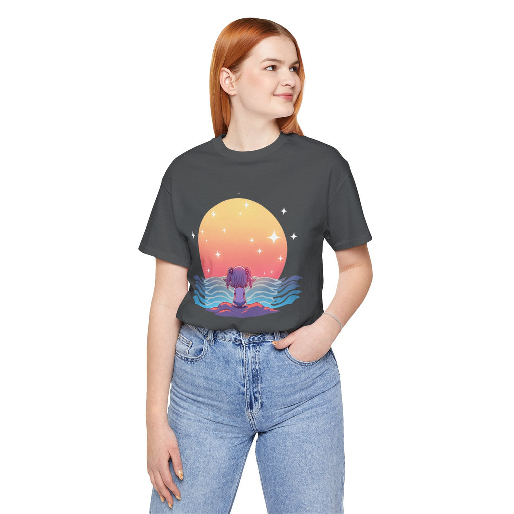 Moonie “Ocean Sun” Anime Tee