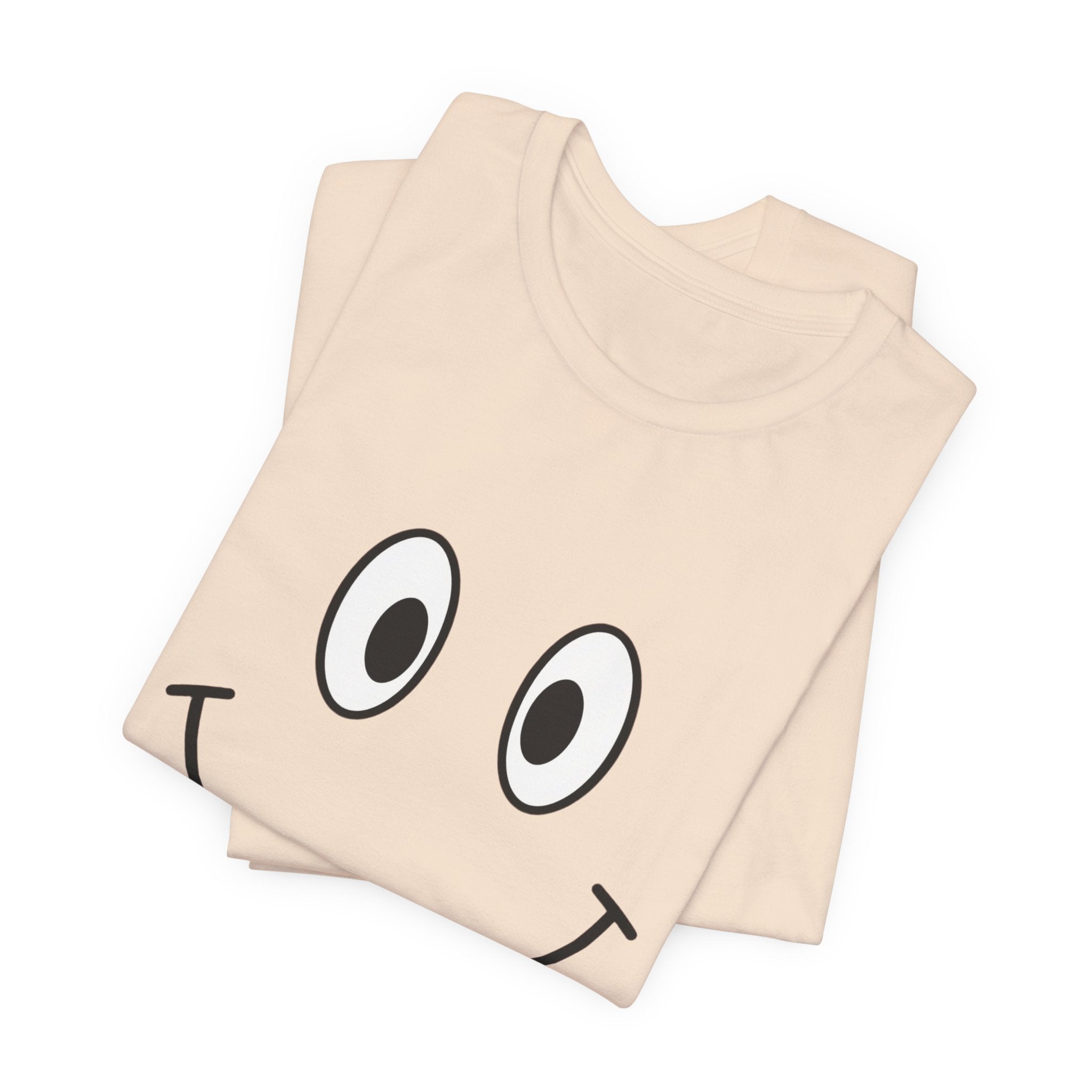 Unisex Jersey Short Sleeve Tee | Smile — a shirt that radiates positivity.